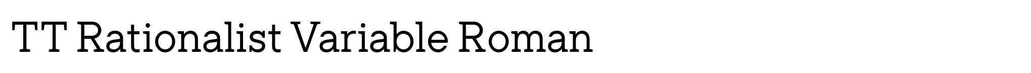 TT Rationalist Variable Roman image